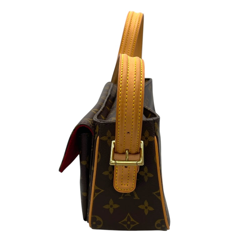 ルイ・ヴィトン LOUIS VUITTON ヴィバシテMM M51164 ブラウン モノグラムキャンバス レディース ショルダーバッグ