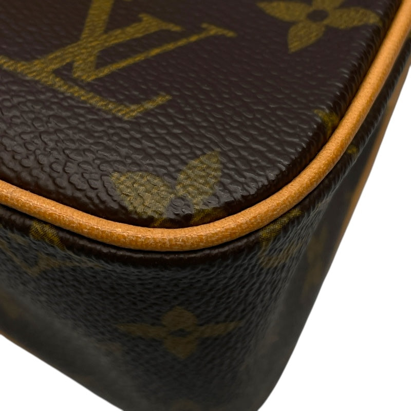 ルイ・ヴィトン LOUIS VUITTON ヴィバシテMM M51164 ブラウン モノグラムキャンバス レディース ショルダーバッグ