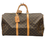 ルイ・ヴィトン LOUIS VUITTON キーポル50 M41426 ブラウン モノグラム レディース ボストンバッグ