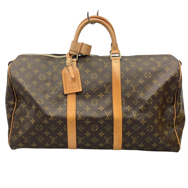 ルイ・ヴィトン LOUIS VUITTON キーポル50 M41426 ブラウン モノグラム レディース ボストンバッグ