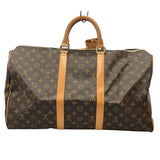 ルイ・ヴィトン LOUIS VUITTON キーポル50 M41426 ブラウン モノグラム レディース ボストンバッグ