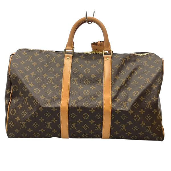 ルイ・ヴィトン LOUIS VUITTON キーポル50 M41426 ブラウン モノグラム レディース ボストンバッグ