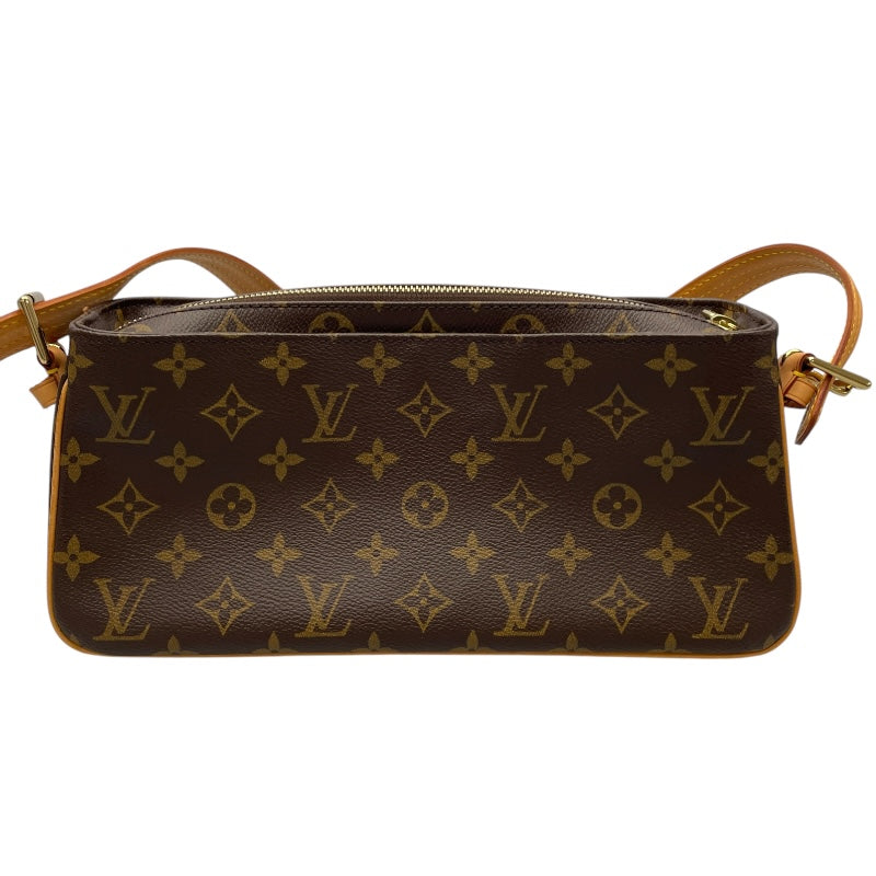 ルイ・ヴィトン LOUIS VUITTON ヴィバシテMM M51164 ブラウン モノグラムキャンバス レディース ショルダーバッグ