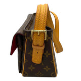 ルイ・ヴィトン LOUIS VUITTON ヴィバシテMM M51164 ブラウン モノグラムキャンバス レディース ショルダーバッグ