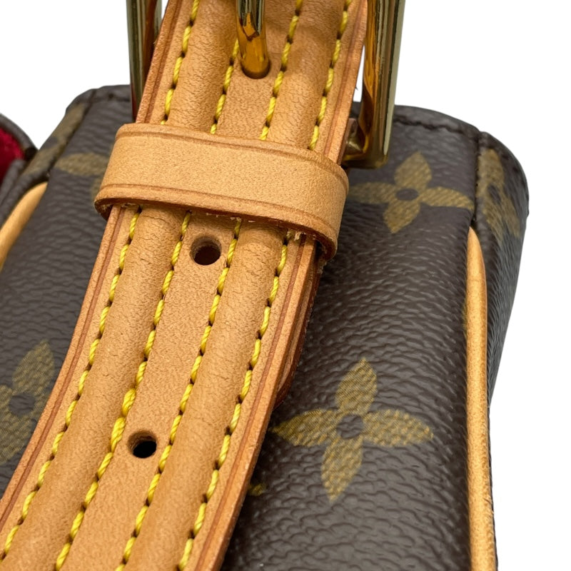 ルイ・ヴィトン LOUIS VUITTON ヴィバシテMM M51164 ブラウン モノグラムキャンバス レディース ショルダーバッグ