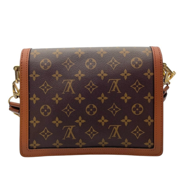ルイ・ヴィトン LOUIS VUITTON ドーフィーヌMM M45958 ブラウン モノグラムリバース レディース ショルダーバッグ