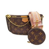 ルイ・ヴィトン LOUIS VUITTON ミュルティ・ポシェット・アクセソワール M44840 ブラウン モノグラムキャンバス レディース ショルダーバッグ