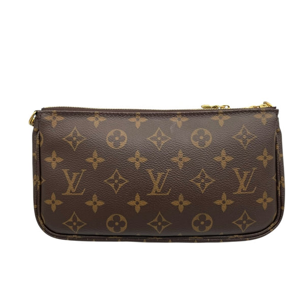 ルイ・ヴィトン LOUIS VUITTON ミュルティ・ポシェット・アクセソワール M44840 ブラウン モノグラムキャンバス レディース ショルダーバッグ
