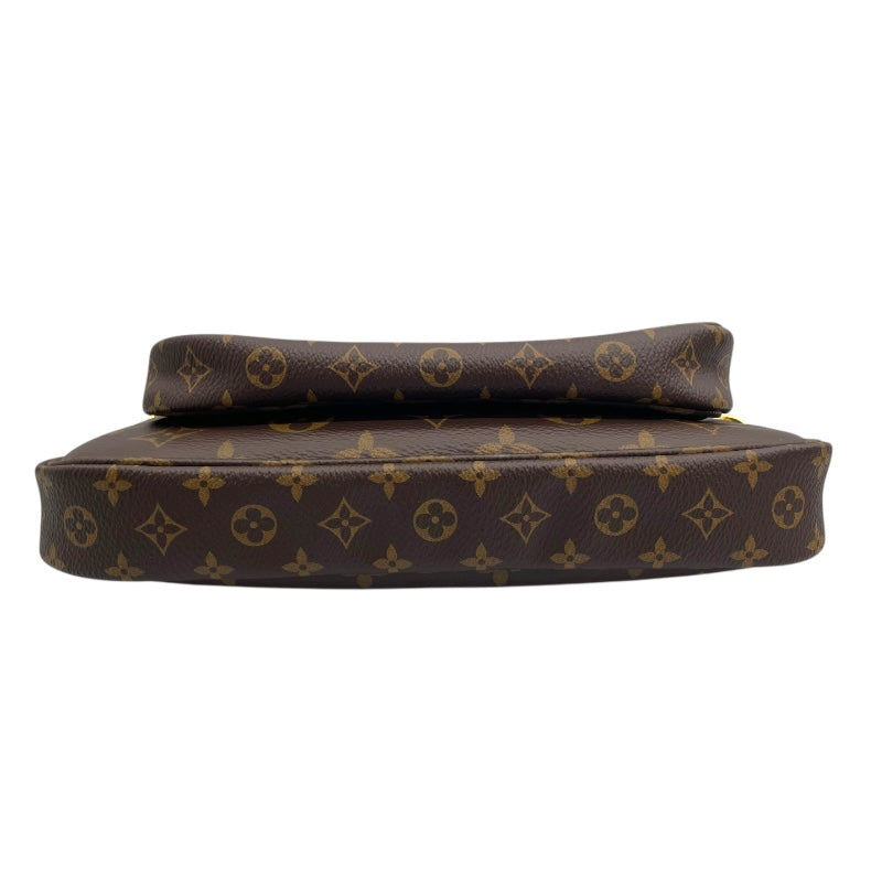 ルイ・ヴィトン LOUIS VUITTON ミュルティ・ポシェット・アクセソワール M44840 ブラウン モノグラムキャンバス レディース ショルダーバッグ