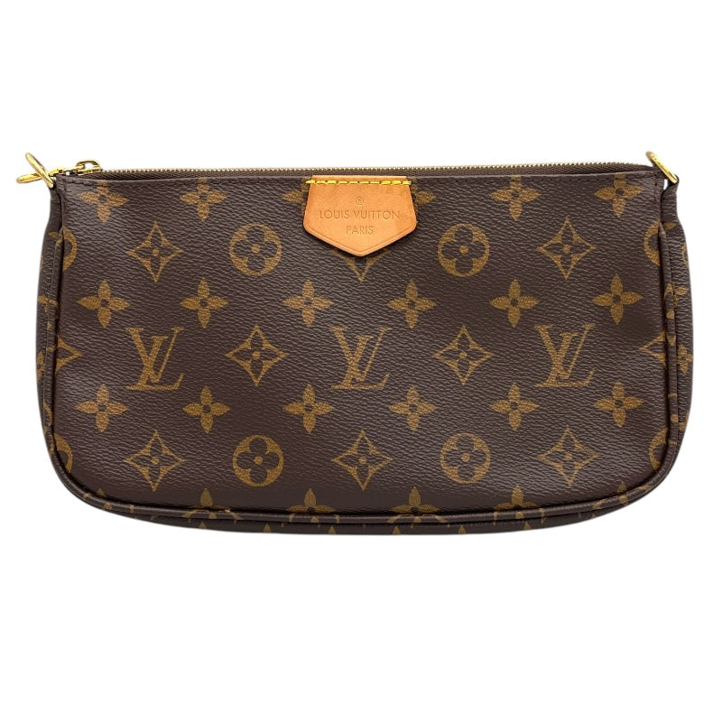 ルイ・ヴィトン LOUIS VUITTON ミュルティ・ポシェット・アクセソワール M44813 ブラウン モノグラム レディース ショルダーバッグ