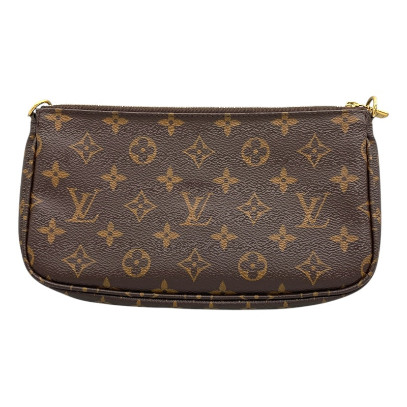 ルイ・ヴィトン LOUIS VUITTON ミュルティ・ポシェット・アクセソワール M44813 ブラウン モノグラム レディース ショルダーバッグ