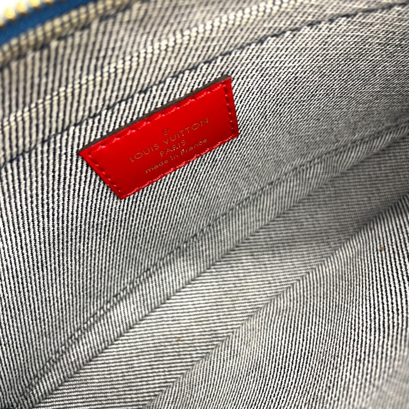 ルイ・ヴィトン LOUIS VUITTON ミュルティ・ポシェット・アクセソワ―ル M44990 ブルー モノグラム・デニム レディース ショルダーバッグ