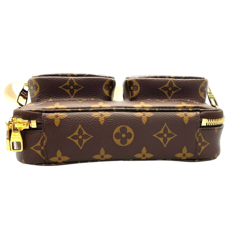 ルイ・ヴィトン LOUIS VUITTON ユーティリティクロスボディ M80446 ブラウン モノグラムキャンバス レディース ショルダーバッグ