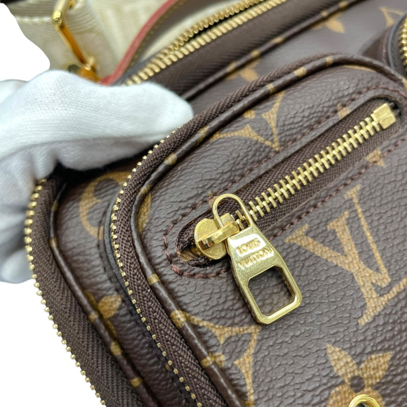 ルイ・ヴィトン LOUIS VUITTON ユーティリティクロスボディ M80446 ブラウン モノグラムキャンバス レディース ショルダーバッグ