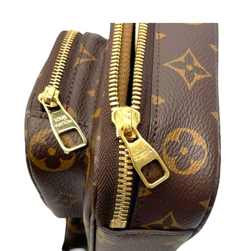 ルイ・ヴィトン LOUIS VUITTON ユーティリティクロスボディ M80446 ブラウン モノグラムキャンバス レディース ショルダーバッグ