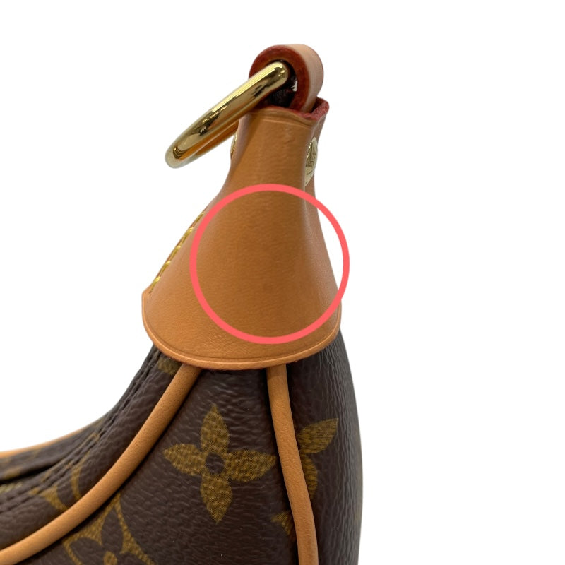 ルイ・ヴィトン LOUIS VUITTON ループ M81098 ブラウン モノグラムキャンバス レディース ショルダーバッグ