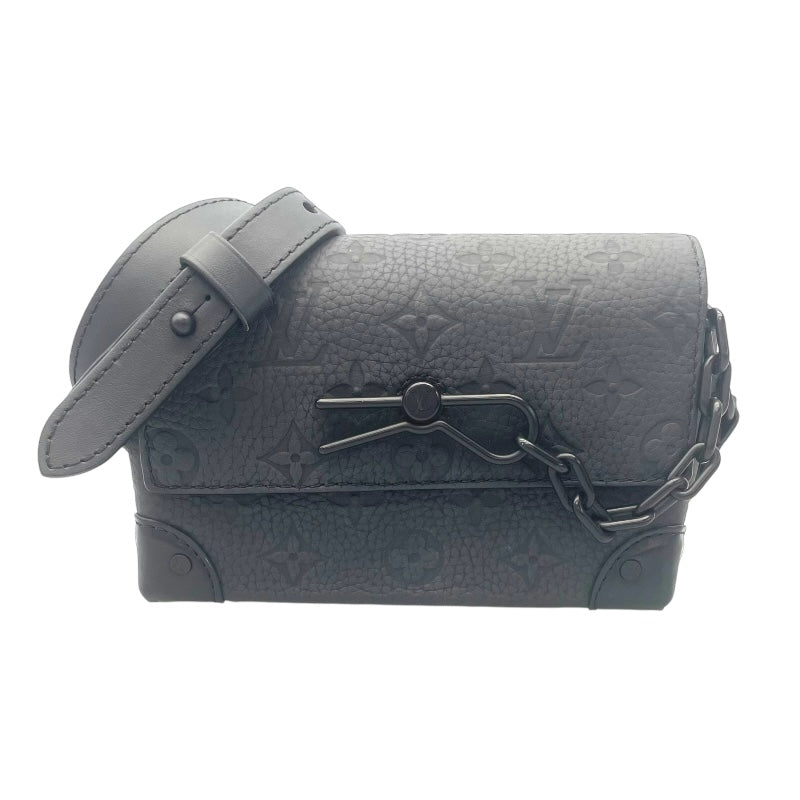 ルイ・ヴィトン LOUIS VUITTON スティーマー M81746 ブラック モノグラムトリヨン レディース ショルダーバッグ