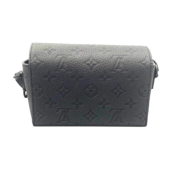 ルイ・ヴィトン LOUIS VUITTON スティーマー M81746 ブラック モノグラムトリヨン レディース ショルダーバッグ