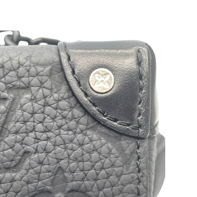 ルイ・ヴィトン LOUIS VUITTON スティーマー M81746 ブラック モノグラムトリヨン レディース ショルダーバッグ