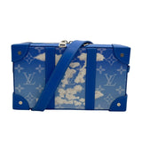 ルイ・ヴィトン LOUIS VUITTON ソフトトランク M45432 ブルー モノグラム・クラウズ ユニセックス ショルダーバッグ