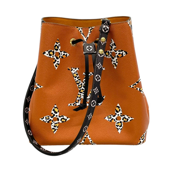 ルイ・ヴィトン LOUIS VUITTON ネオノエ M44717 ブラウン モノグラム・ジャングル レディース ショルダーバッグ