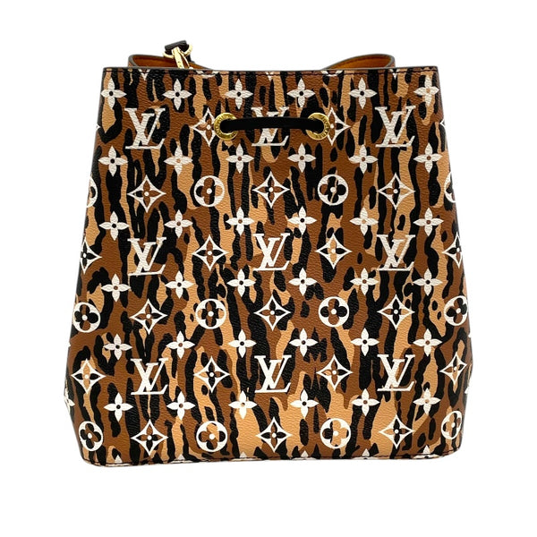 ルイ・ヴィトン LOUIS VUITTON ネオノエ M44717 ブラウン モノグラム・ジャングル レディース ショルダーバッグ