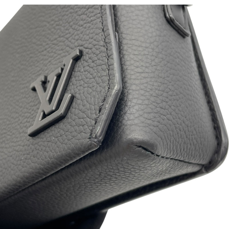 ルイ・ヴィトン LOUIS VUITTON ファストラインウェアラブル ウォレット M82085 ブラック 牛革 ユニセックス ショルダーバッグ