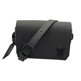 ルイ・ヴィトン LOUIS VUITTON ファストラインウェアラブル ウォレット M82085 ブラック 牛革 ユニセックス ショルダーバッグ