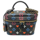 ルイ・ヴィトン LOUIS VUITTON ヴァニティ PM M57482 ブラック モノグラム レディース ショルダーバッグ