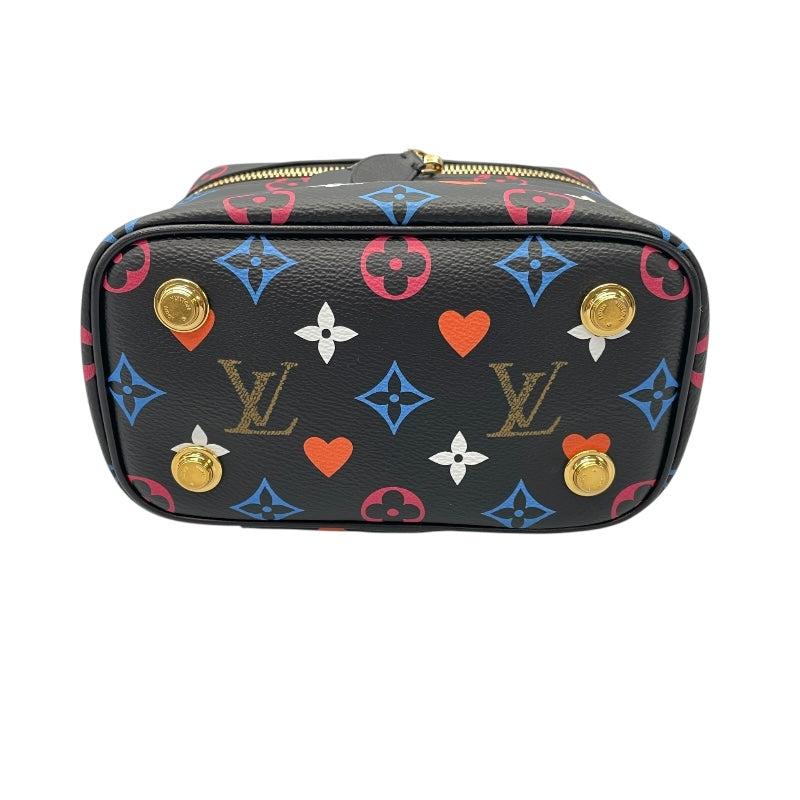 ルイ・ヴィトン LOUIS VUITTON ヴァニティ PM M57482 ブラック モノグラム レディース ショルダーバッグ