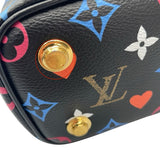 ルイ・ヴィトン LOUIS VUITTON ヴァニティ PM M57482 ブラック モノグラム レディース ショルダーバッグ
