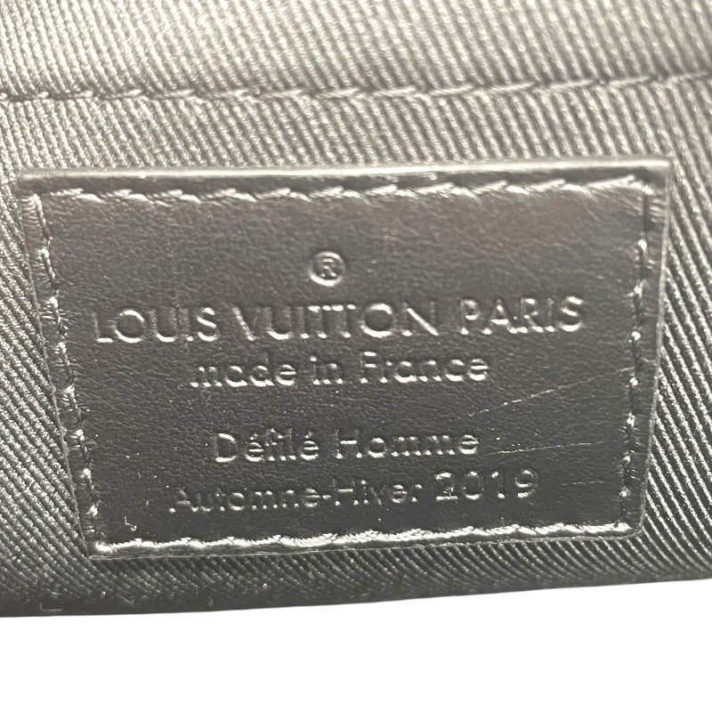 ルイ・ヴィトン LOUIS VUITTON ミニ ソフトトランク M30351 ブラック×マルチ タイガーレザー メンズ ショルダーバッグ