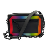 ルイ・ヴィトン LOUIS VUITTON ミニ ソフトトランク M30351 ブラック×レインボー タイガ ユニセックス ショルダーバッグ