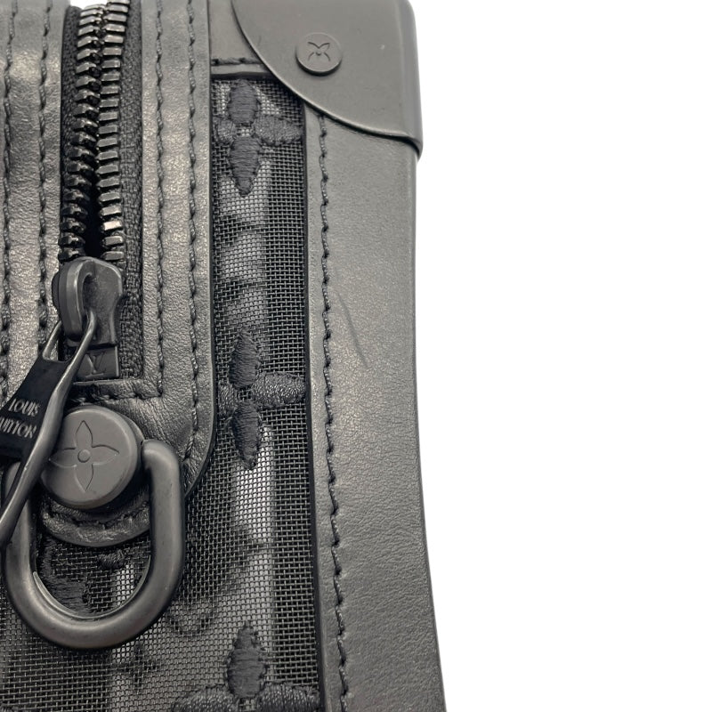 ルイ・ヴィトン LOUIS VUITTON ソフトトランク M53964 ブラック モノグラム・メッシュ レディース ショルダーバッグ