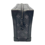ルイ・ヴィトン LOUIS VUITTON ソフトトランク M44730 ブラック モノグラムエクリプス メンズ ショルダーバッグ