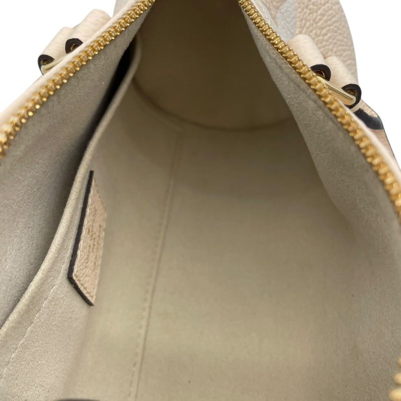 ルイ・ヴィトン LOUIS VUITTON パピヨンBB M45708 クリームサフラン モノグラム・アンプラント レディース ショルダーバッグ
