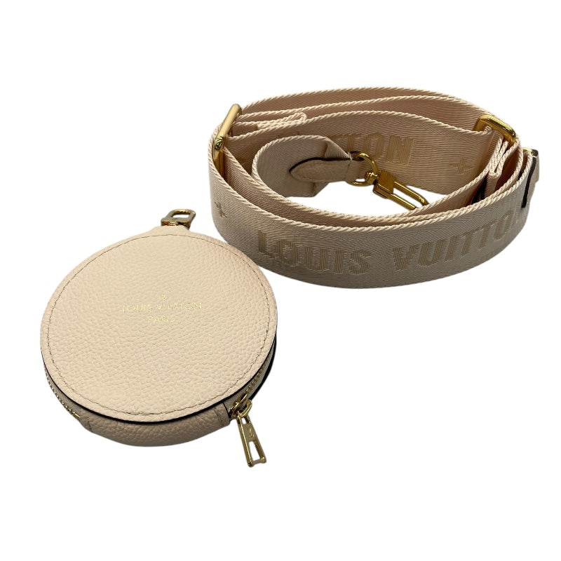 ルイ・ヴィトン LOUIS VUITTON パピヨンBB M45708 クリームサフラン モノグラム・アンプラント レディース ショルダーバッグ