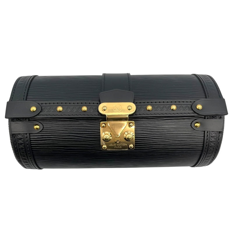 ルイ・ヴィトン LOUIS VUITTON パピヨントランク M58655 ブラック エピレザー レディース ショルダーバッグ