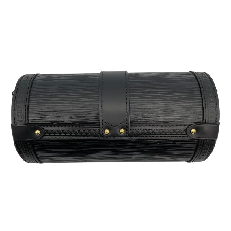 ルイ・ヴィトン LOUIS VUITTON パピヨントランク M58655 ブラック エピレザー レディース ショルダーバッグ