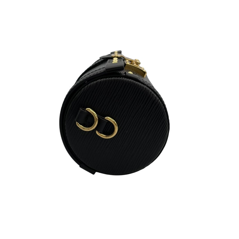 ルイ・ヴィトン LOUIS VUITTON パピヨントランク M58655 ブラック エピレザー レディース ショルダーバッグ