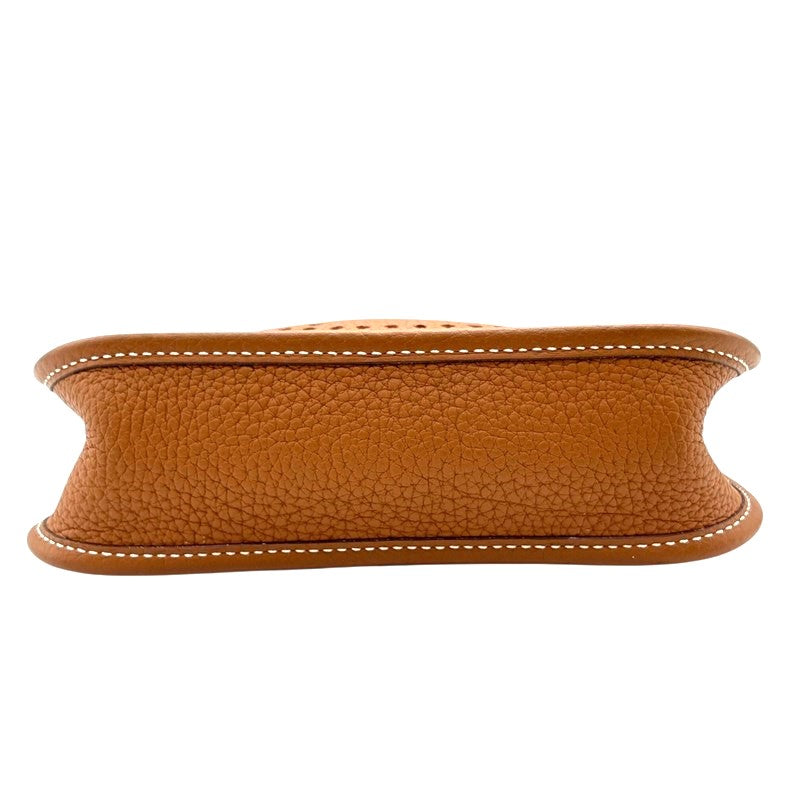 エルメス HERMES エヴリン TPM Z刻印 ゴールド シルバー金具 トリヨン レディース ショルダーバッグ
