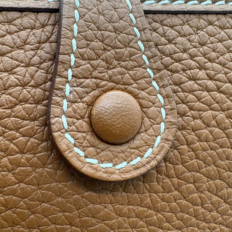 エルメス HERMES エヴリン TPM Z刻印 ゴールド シルバー金具 トリヨン レディース ショルダーバッグ