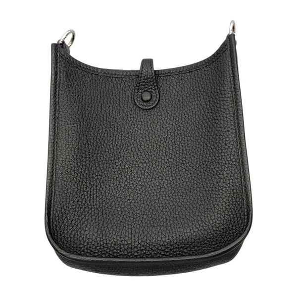 エルメス HERMES エブリンTPM  A刻 ブラック×シルバー金具 トリヨン レディース ショルダーバッグ