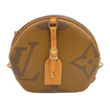 ルイ・ヴィトン LOUIS VUITTON ボワットシャポースープル M44604 ブラウン モノグラムリバースキャンバス レディース ショルダーバッグ