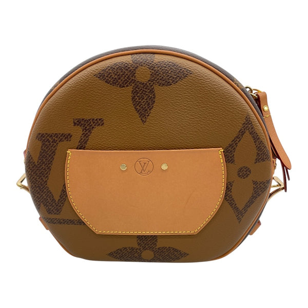 ルイ・ヴィトン LOUIS VUITTON ボワットシャポースープル M44604 ブラウン モノグラムリバースキャンバス レディース ショルダーバッグ