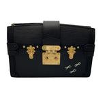 ルイ・ヴィトン LOUIS VUITTON トランククラッチ M53052 ブラック エピ レディース ショルダーバッグ