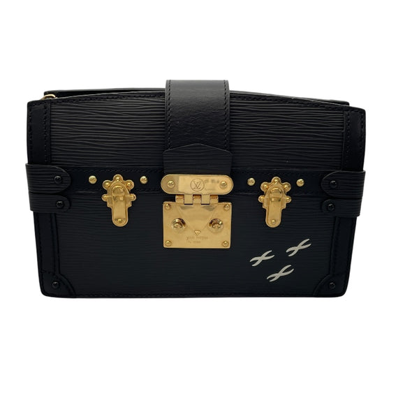 ルイ・ヴィトン LOUIS VUITTON トランククラッチ M53052 ブラック エピ レディース ショルダーバッグ