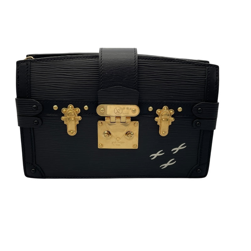 ルイ・ヴィトン LOUIS VUITTON トランククラッチ M53052 ブラック エピ レディース ショルダーバッグ