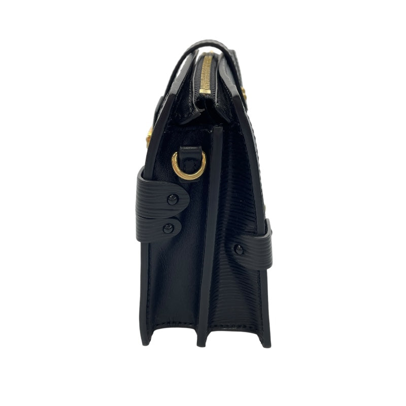 ルイ・ヴィトン LOUIS VUITTON トランククラッチ M53052 ブラック エピ レディース ショルダーバッグ