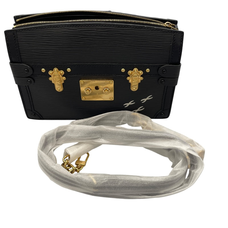 ルイ・ヴィトン LOUIS VUITTON トランククラッチ M53052 ブラック エピ レディース ショルダーバッグ
